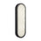 Kuzco Evelyn 16" Black Dimmable LED Bathroom, Matte Black/Alabaster