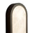 Kuzco Evelyn 16" Black Dimmable LED Bathroom, Matte Black/Alabaster
