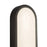 Kuzco Evelyn 22" Black Dimmable LED Bathroom, Matte Black/Alabaster
