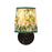 Kuzco Scout 10" Black Bathroom Vanity Light, Matte Black/Green Linen