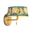 Kuzco Scout 7" Gold Vanity Light, Gold/Green Linen