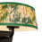 Kuzco Scout 7" Black Bathroom Vanity Light, Matte Black/Green Linen