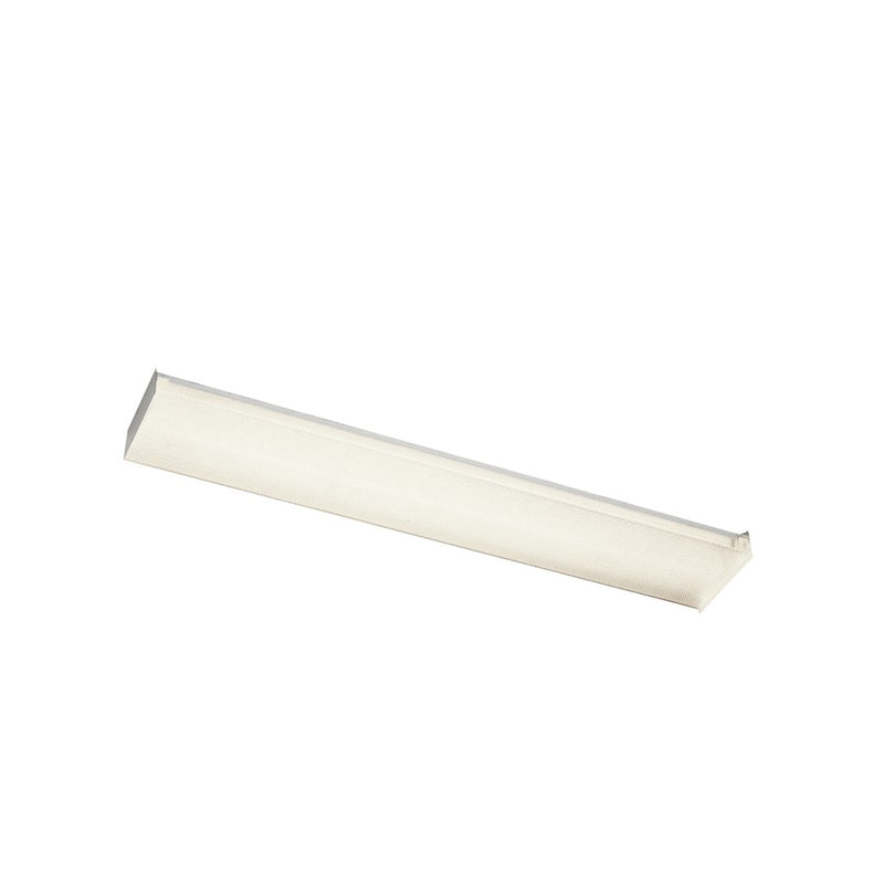 Kichler Linear Ceiling 48in FL, White, Clear Prismatic Acrylic
