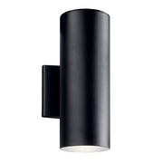 Kichler Large Outdoor Wall LED 12in | Textured Black EPMM | Entryway & Covered Patio | 5 x 6 x 12 in | Model 11310BKTLED