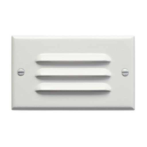 Kichler Step and Hall Light 4.5in 1-Light LED Step Light | Utilitarian White Steel/Aluminum | Hallways & Stairways | Model 12600WH