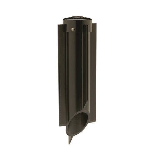 Kichler 120V Power Post Stake | Black PVC | Landscape Lighting Accessory | 4.5 x 19 in | Model 15276BK