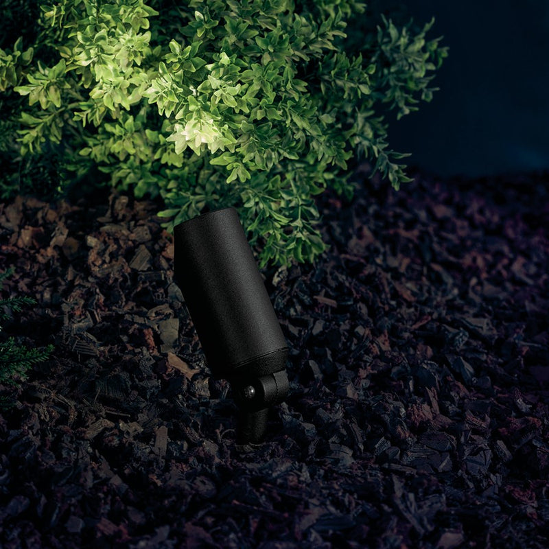 Kichler 6" Mini MR16 Accent Light, Black Brass