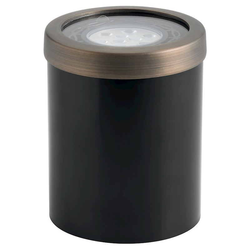 Kichler PAR 36 Well Brass Trim | Centennial Brass Finish | Landscape Accent Light | 5.5 x 5.5 x 6.75 in | Model 15507CBR