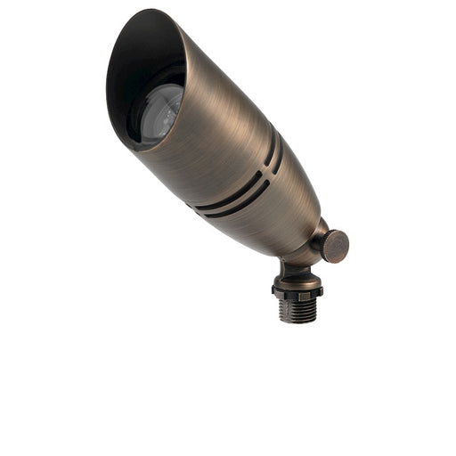 Kichler MR16 Accent Light 3in Adjustable | Centennial Brass | Landscape & Outdoor Accent | 2.5 x 3 in | Model 15517CBR