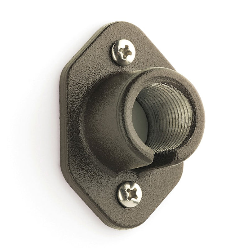 Kichler Accessory Mounting Bracket | Textured Architectural Bronze Aluminum | Low Voltage Landscape | 1.5 x 2.5 x 1 in | Model 15607AZT