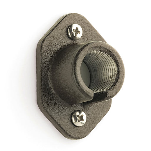 Kichler Accessory Mounting Bracket | Textured Architectural Bronze Aluminum | Low Voltage Landscape | 1.5 x 2.5 x 1 in | Model 15607AZT