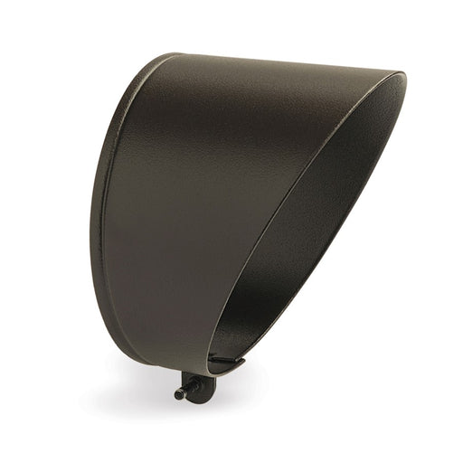 Kichler PAR30 Medium Cowl | Textured Architectural Bronze Aluminum | Landscape Lighting Accessory | 3.87 x 4.95 in | Model 15640AZT