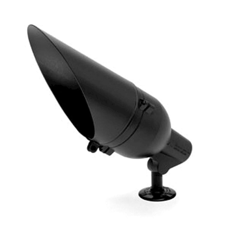 Kichler Accessory Cowl PAR30 Long | Textured Black Aluminum | Landscape Light Shade | Model 15648BKT