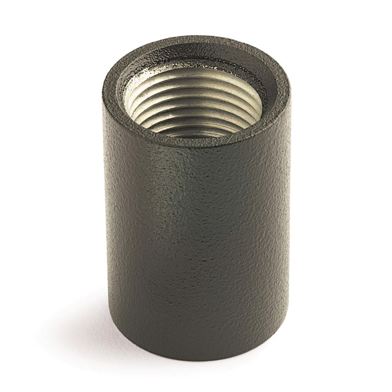 Kichler Accessory Stem Coupler | Textured Architectural Bronze Aluminum | Lighting Accessory | 1/2 NPSM Thread | Model 15649AZT