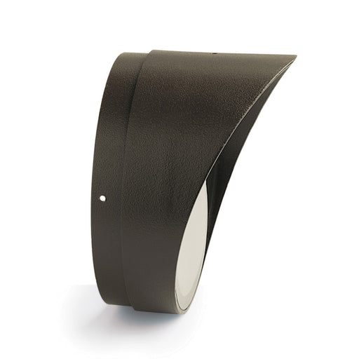 Kichler Accessory Cowl 3.5in PAR38 Cowl | Textured Architectural Bronze and Clear Glass | Landscape Accent | 3.5 x 5.5 in | Model 15650AZT