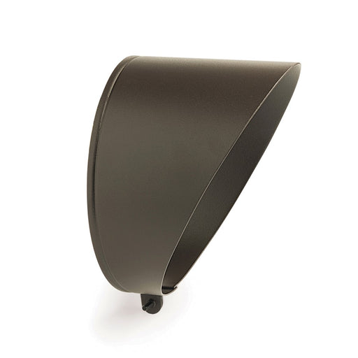 Kichler Accessory PAR38 Medium Cowl | Textured Architectural Bronze Aluminum | Landscape Light Shade | 6.75in W x 4.9in L | Model 15660AZT