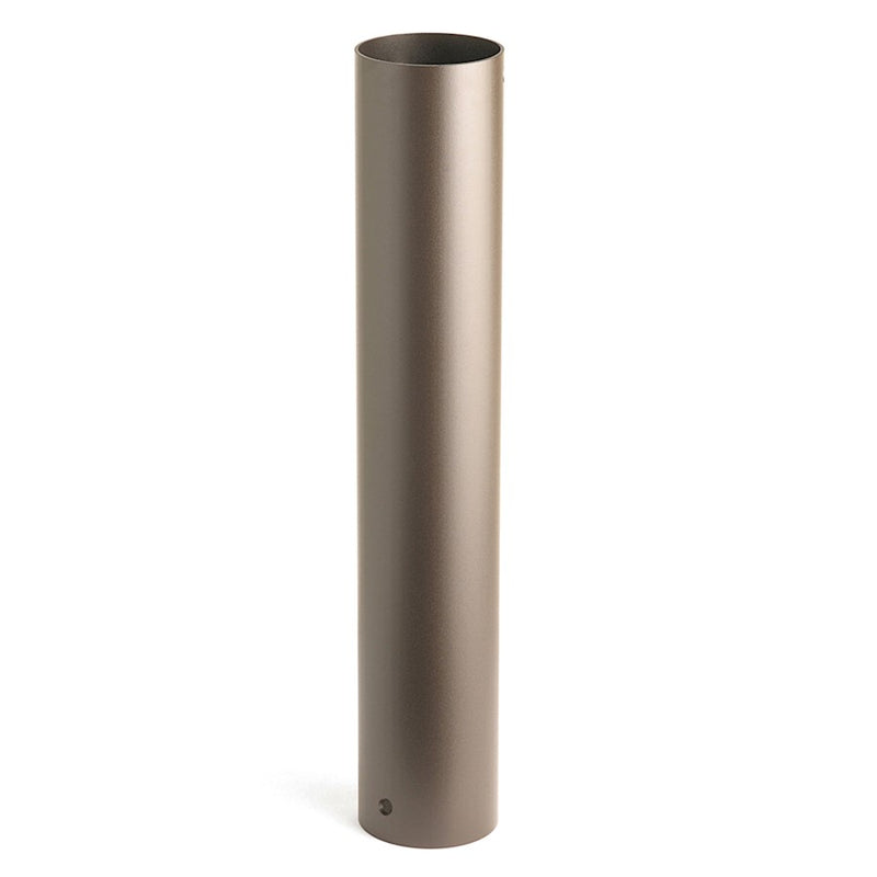 Kichler Accessory Bollard Kit 24 in | Textured Architectural Bronze Aluminum | Landscape Lighting Mount | For Select Kichler Fixtures | Model 15666AZT