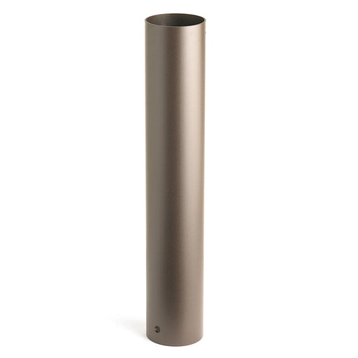 Kichler Accessory Bollard Kit 24 in | Textured Architectural Bronze Aluminum | Landscape Lighting Mount | For Select Kichler Fixtures | Model 15666AZT