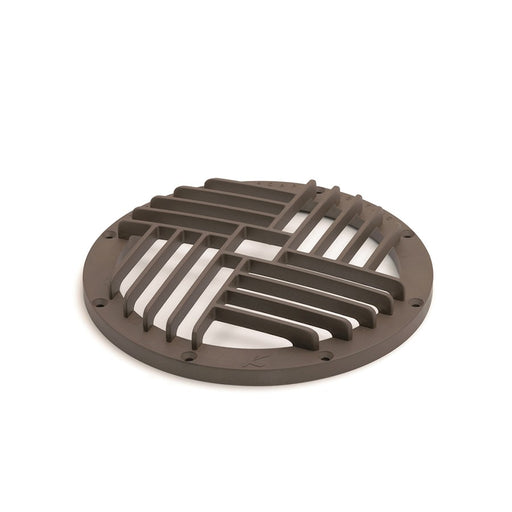 Kichler Accessory Rock Guard 10in | Architectural Bronze PPS | Landscape Well Light Shield | 10 x 1 in | Model 15688AZ