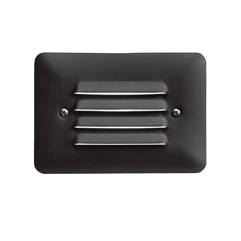 Kichler Deck 5in LED Step Light | Textured Black Outdoor Landscape Light | Outdoor Steps & Patios | 5 x 3 x 4 in | Model 15782BKT30R