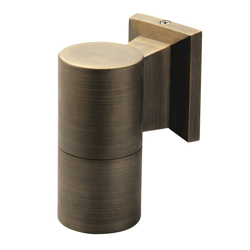 Kichler Centennial Brass Small Up or Down Sconce | Brass Landscape Light | Outdoor Wall Accent | 5 x 2.25 x 4.25 in | Model 15784CBR