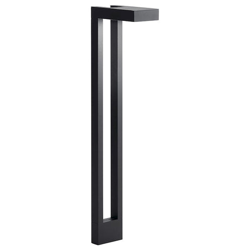 Kichler Two Arm Path Light 22in | Textured Black Aluminum Landscape Light | Garden & Walkway Path Lighting | 6 x 3 x 22 in | Model 15844BKT