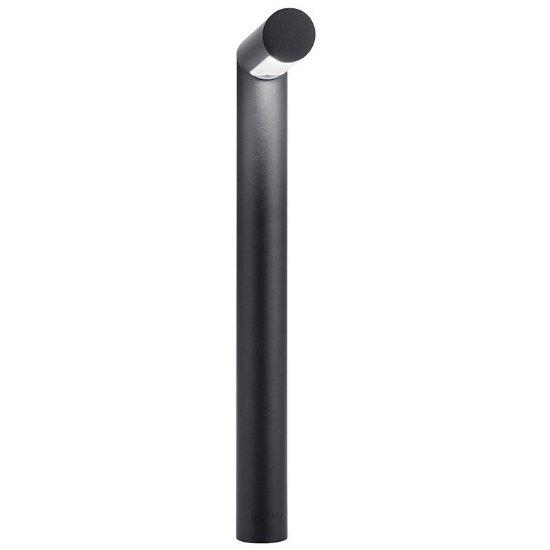 Kichler Tubing Path 23in Landscape Path Light | Textured Black Aluminum | Garden Walkway & Driveway Accent | 7 x 2.25 x 23 in | Model 15845BKT