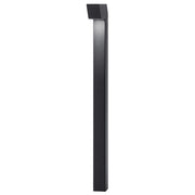Kichler Right Angle Path Light | Textured Black Aluminum | Garden & Walkway | 5.75 x 1.5 x 22 in | Model 15846BKT