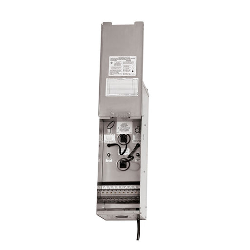 Kichler Pro Series 600W 2-in-1 Low Voltage Transformer | Stainless Steel | Landscape Lighting | 6 x 7 x 23 in | Model 15PRD600SS