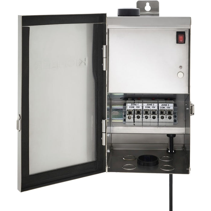 Kichler Light Landscape 12V Transformer, Stainless Steel