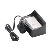 Kichler VLO Mini Wall Wash 5in LED Flood Light | Utilitarian Textured Black Aluminum | Outdoor Landscape & Accent | 600 Lumens | Model 16026BKT27