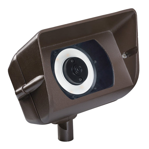 Kichler Design Pro LED Wall Wash 2700K | Textured Architectural Bronze Cast Aluminum | Garden Walls & Facades | Model 16070AZT27R