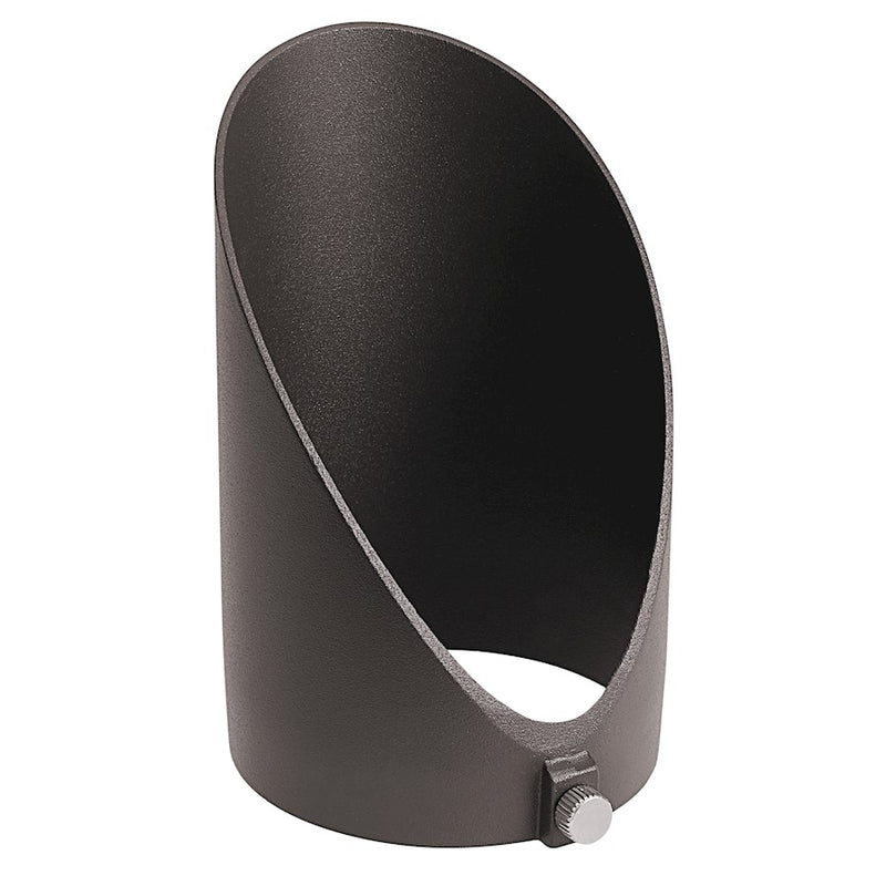Kichler Gen 1.5 Accent Long Cowl | Textured Architectural Bronze Aluminum | Outdoor Accent Light | 5 x 3.5 x 3.5 in | Model 16076AZT