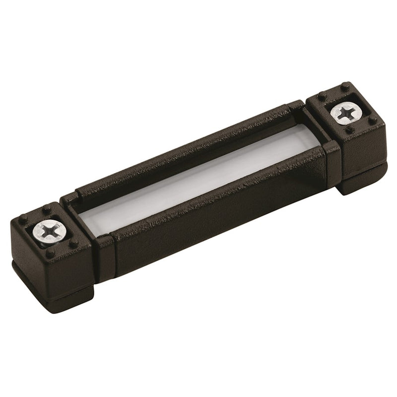 Kichler 3in Hardscape Light 12V LED | Textured Architectural Bronze Aluminum | Outdoor Step & Wall Accent | Model 16100AZT27