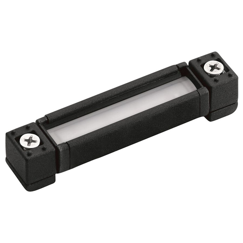 Kichler Landscape LED 3in Hardscape Light | Textured Black Aluminum Outdoor Fixture | Pathway & Wall Accent | 3.5in L, 10 Lumens | Model 16100BKT30