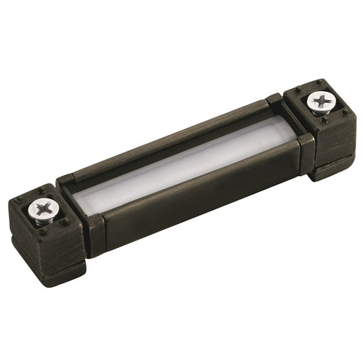Kichler Landscape LED 3in Hardscape Light | Centennial Brass | Walkway & Patio Accent | 3.5 x 3 x 0.75 in, 3000K, 10 Lumens | Model 16100CBR30