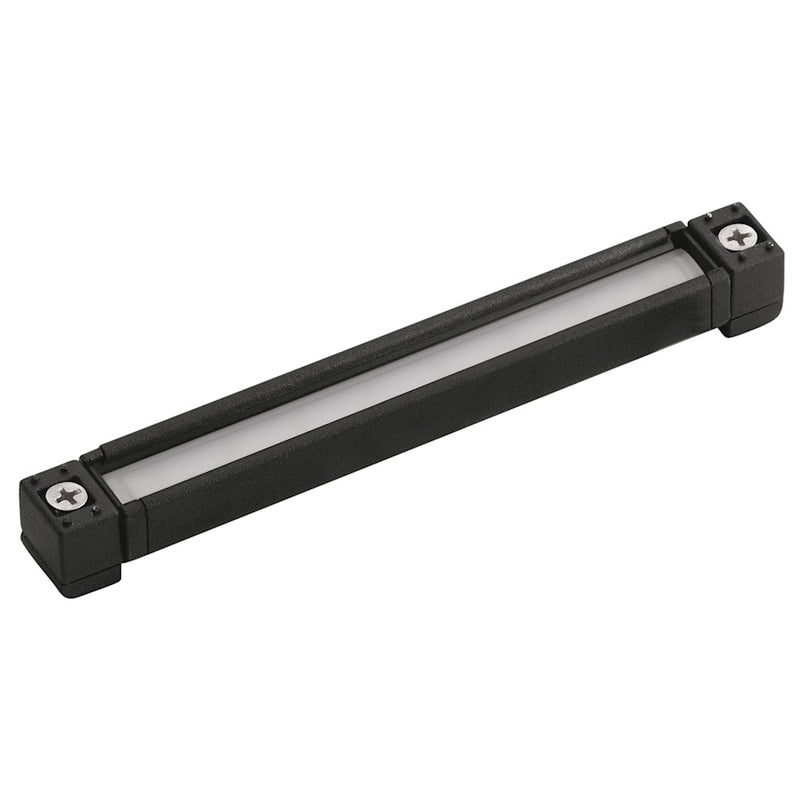 Kichler 6in LED Hardscape Light 2700K | Textured Black Aluminum | Landscape & Pathway | 40 Lumens, 270° Pivot, Non-Dimmable | Model 16101BKT27