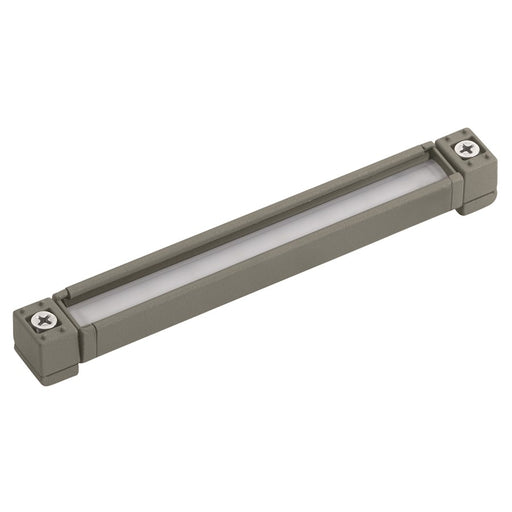 Kichler Landscape LED 6in Hardscape Light | Gray Aluminum | Walkway & Step Accent | 40 Lumens 3000K | Model 16101GRY30