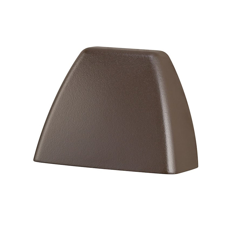 Kichler LED Deck Light 3000K 3.25x2.25", Text Arch Bronze