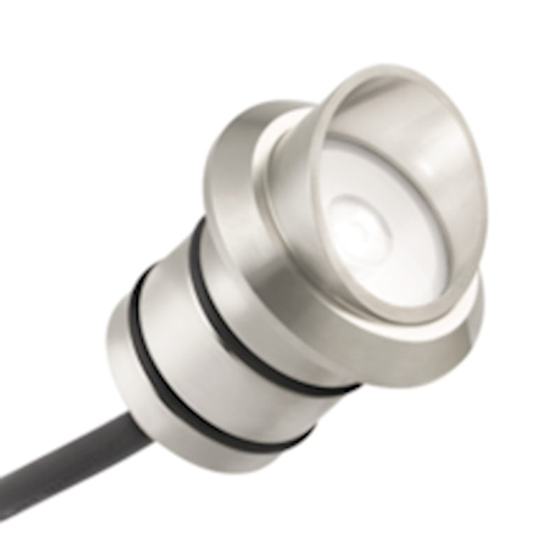 Kichler Mini All-Purpose Cowl Accessory | Stainless Steel Aluminum | Outdoor Lighting Accent | 2.25 x 2.25 x 1.25 in | Model 16142SS