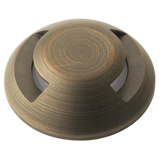 Kichler Mini All-Purpose Two Way Top Accessory | Centennial Brass Brass | Landscape Walkway & Pathway Light Accessory | Model 16144CBR