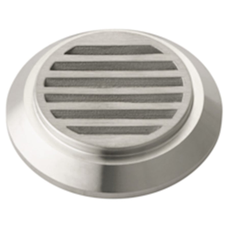 Kichler Mini All-Purpose Louver | Stainless Steel | Outdoor Vent & Accessory | 2.25 x 2.25 x 0.5 in | Model 16146SS