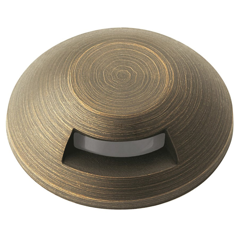 Kichler Mini All-Purpose One Way Top Accessory | Brass Centennial Brass | Landscape Accent Light | 2.25 x 2.25 x 0.75 in | Model 16148CBR