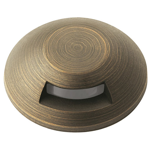 Kichler Mini All-Purpose One Way Top Accessory | Brass Centennial Brass | Landscape Accent Light | 2.25 x 2.25 x 0.75 in | Model 16148CBR