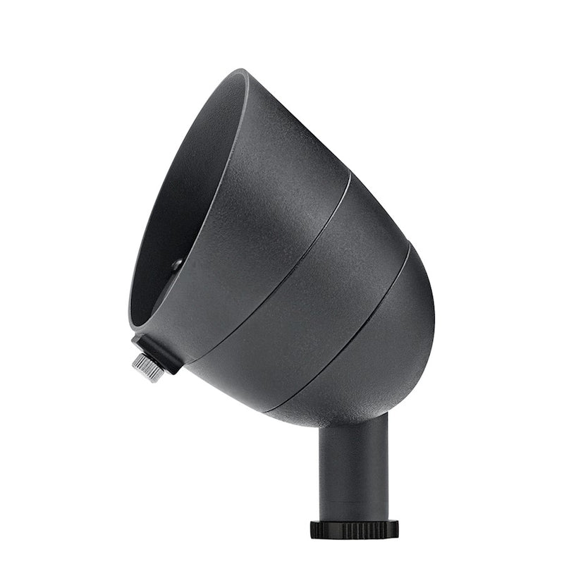 Kichler Landscape 3000K LED 500 Lumen 35° Flood Light | Textured Black Aluminum | Outdoor Landscape & Accent | 3.5 x 3.25 x 4.5 in | Model 16157BKT30