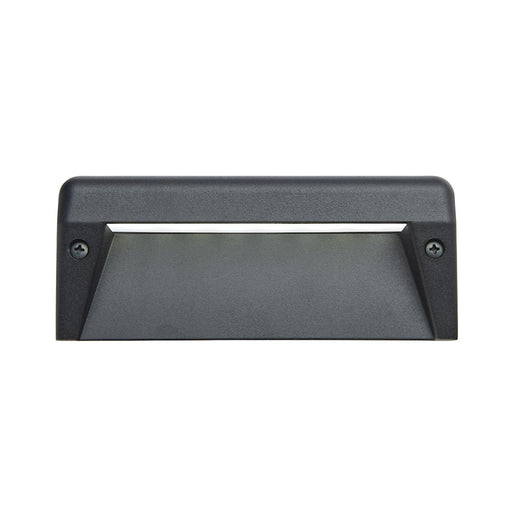 Kichler Landscape LED 6in Surface Mount Light | Soft Modern Textured Black Aluminum | Outdoor Path & Accent | Model 16172BKT27