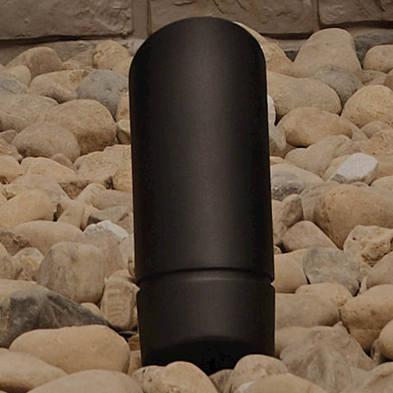 Kichler Landscape 6in 1-Light LED Accent Kit | Utilitarian Textured Black Cast Aluminum | Outdoor Landscape & Garden | 6 x 2 x 4 in | Model 16193BKT