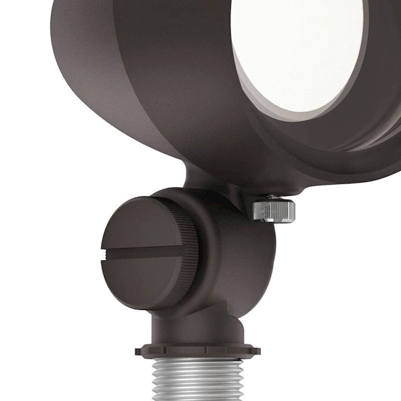 Kichler Landscape LED Flood Kit | Black Textured Cast Aluminum | Utilitarian Outdoor Flood Light | 3.4 x 3.75 x 5.28 in | Model 16194BKT