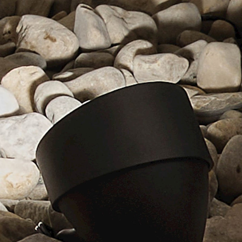Kichler Landscape LED Flood Kit | Black Textured Cast Aluminum | Utilitarian Outdoor Flood Light | 3.4 x 3.75 x 5.28 in | Model 16194BKT