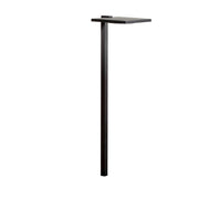 Kichler 2700K LED 6" Shallow Shade Path Light, Textured Black/Black - 16196BKT27